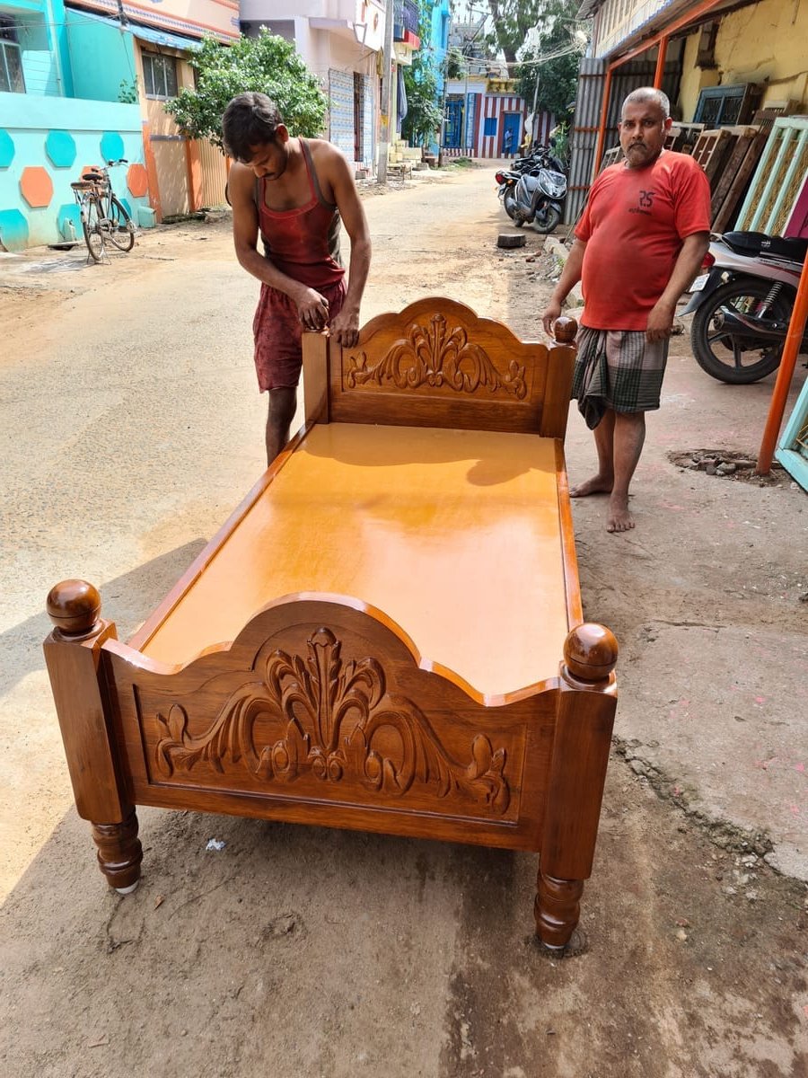 Wooden Cot