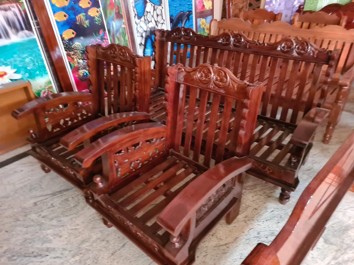Wooden Sofa