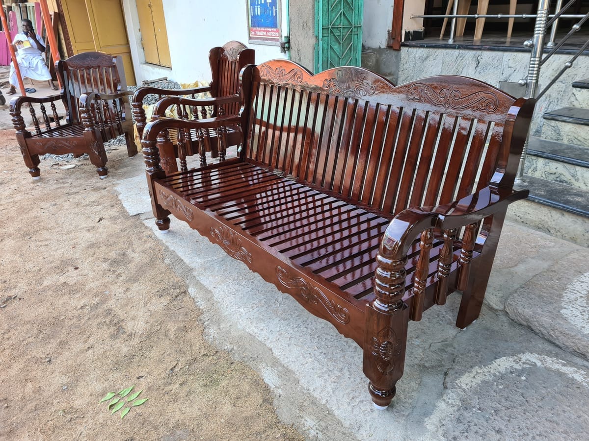 Wooden Sofa