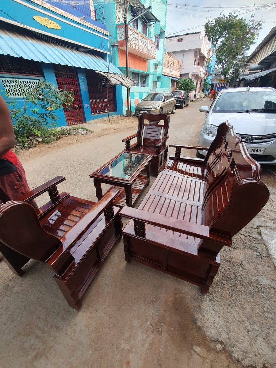 Wooden Sofa