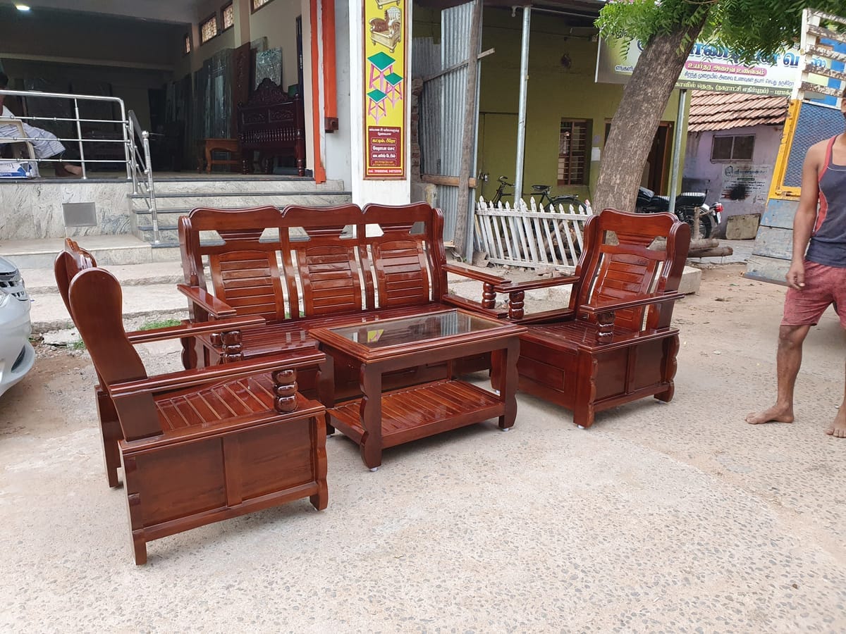 Wooden Sofa
