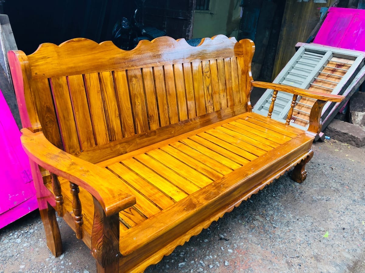 Wooden Sofa