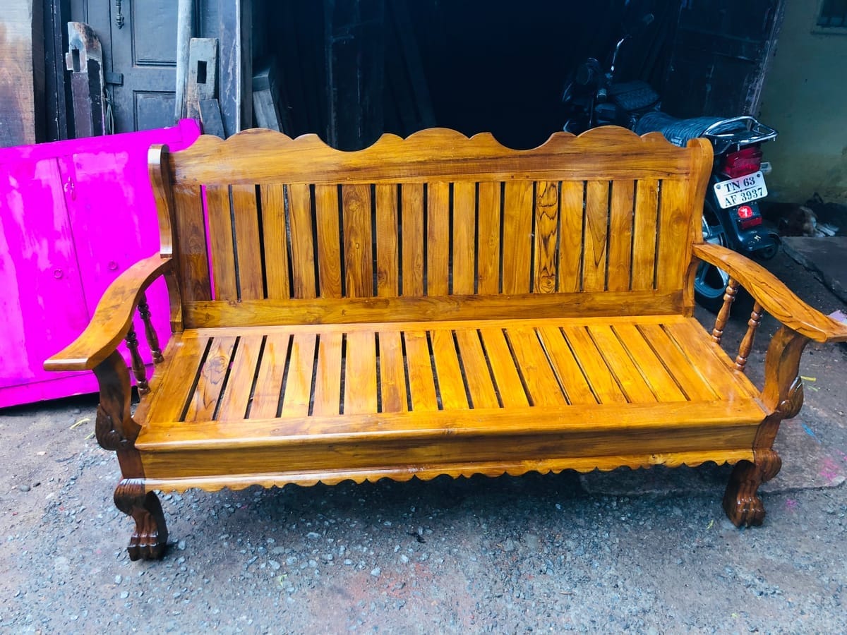 Wooden Sofa