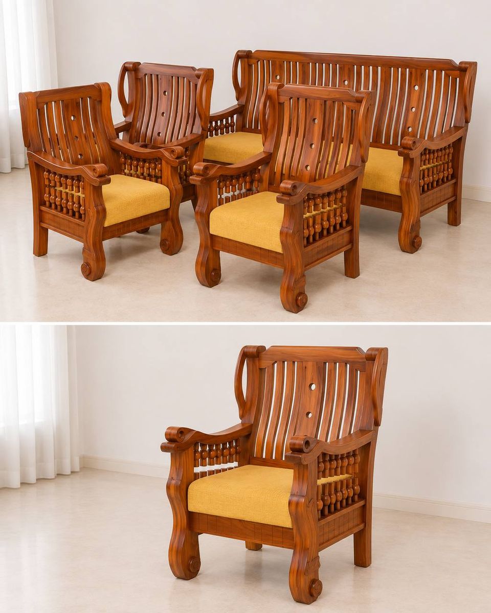Wooden Sofa